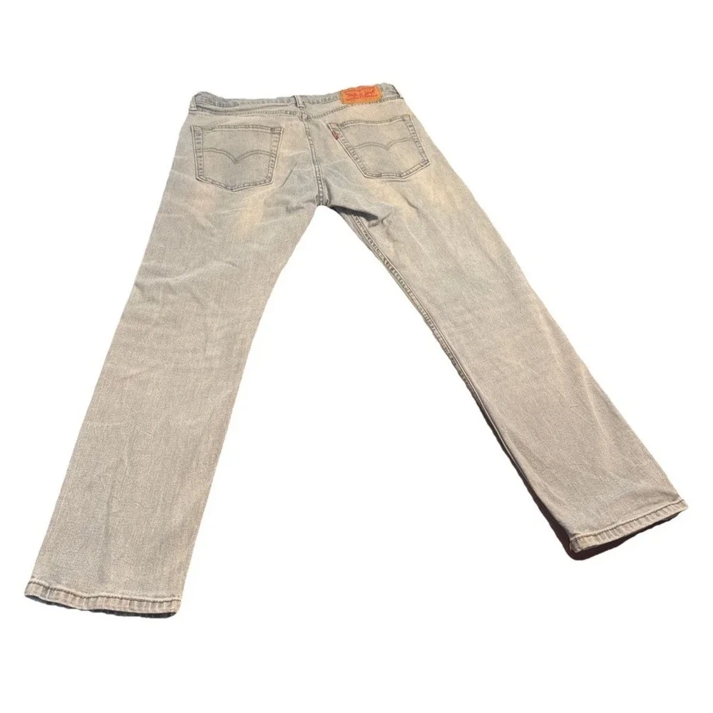 Levi's 502 Men's Taper Fit Jeans W32 L30 Light Blue Denim Great Fit Comfort Wear
